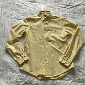 Polo Ralph Lauren Custom Fit Oxford Cloth Button Up